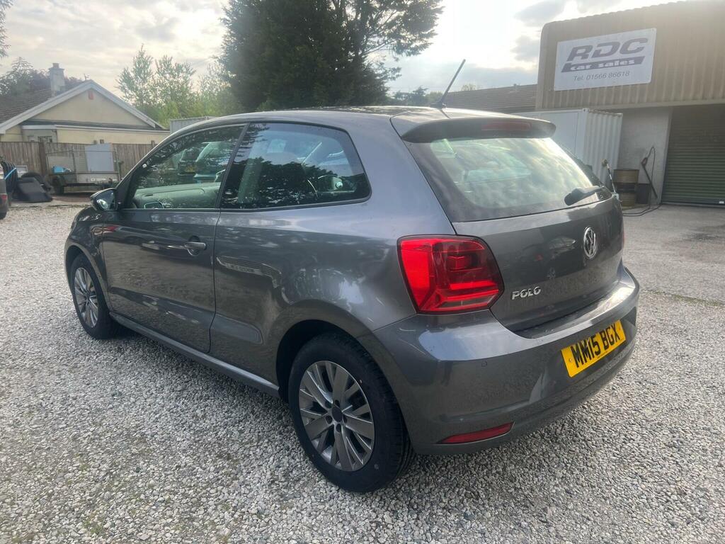 Volkswagen Polo 1.0 Bluemotion Tech Se Euro 6 Ss 201515 MM15BGX Grey #4