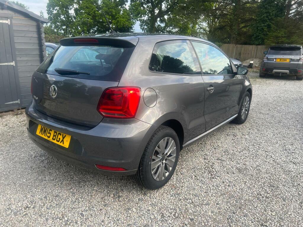 Volkswagen Polo 1.0 Bluemotion Tech Se Euro 6 Ss 201515 MM15BGX Grey #3