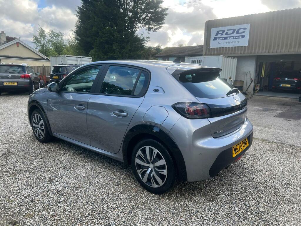 Peugeot e-208 50Kwh Active 202070 WG70OMF Grey #4