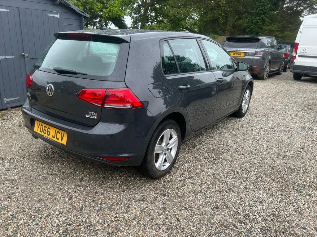 Volkswagen Golf 1.6 Tdi Bluemotion Tech Match Edition Euro 6 Ss YD66JCV Grey #4