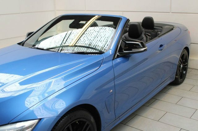 BMW 4 Series Convertible Blue #4