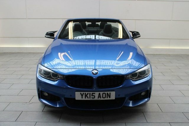 BMW 4 Series Convertible Blue #2