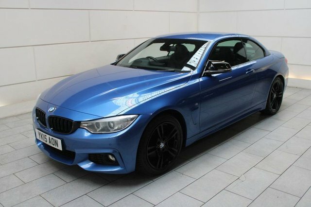 BMW 4 Series Convertible Blue #6