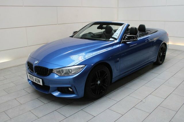 BMW 4 Series Convertible Blue #5
