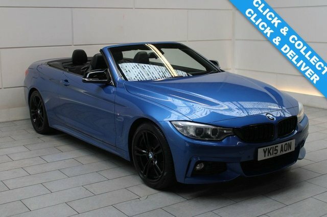 BMW 4 Series Convertible Blue