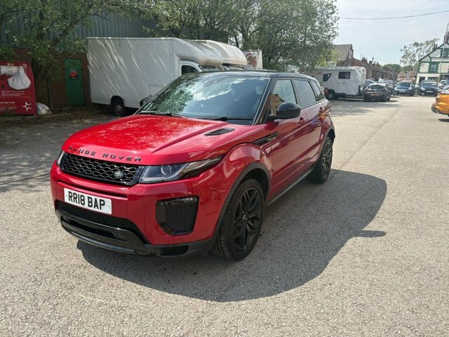 Land Rover Range Rover Evoque Suv RR18BAP Red #4