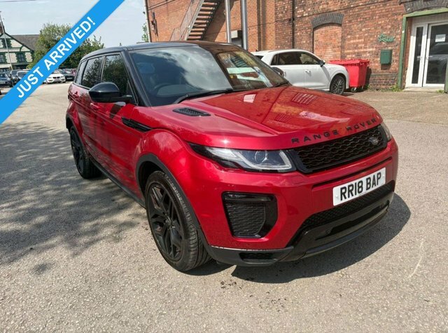 Land Rover Range Rover Evoque Suv Red