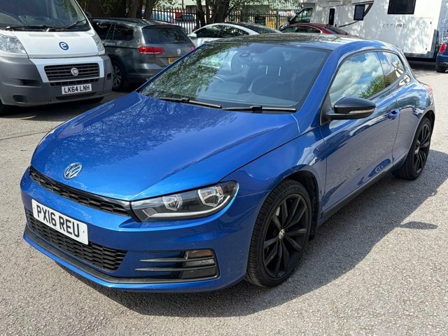 Volkswagen Scirocco Hatchback PX16REU Blue #4