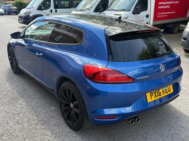 Volkswagen Scirocco Hatchback PX16REU Blue #3