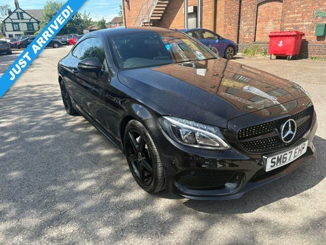 Mercedes-Benz C Class Coupe Black