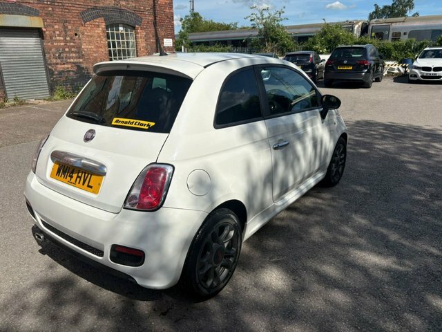 Fiat 500 S White #4