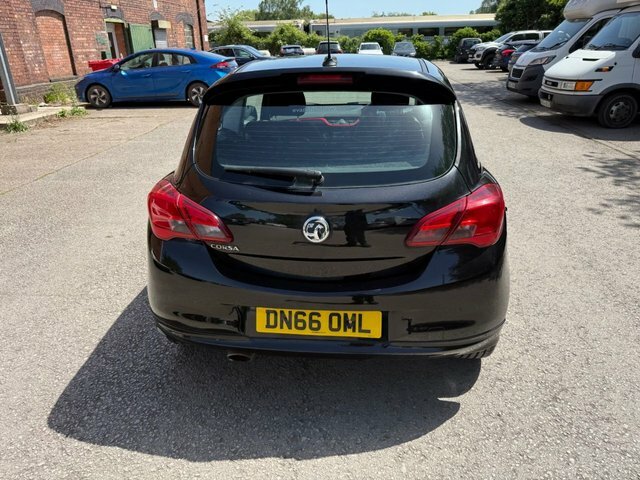 Vauxhall Corsa Hatchback DN66OML Black #3