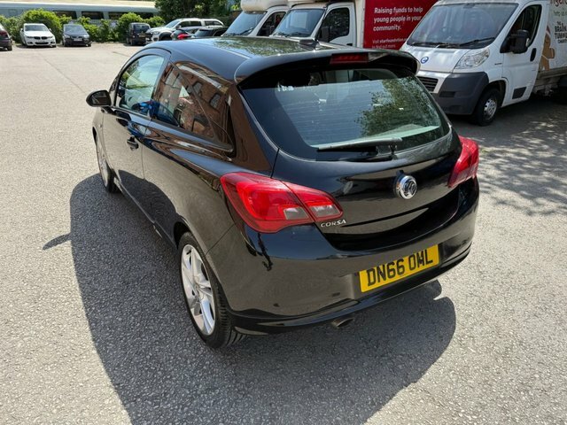 Vauxhall Corsa Hatchback DN66OML Black #4