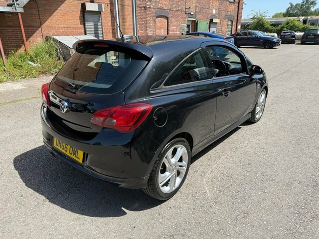 Vauxhall Corsa Hatchback DN66OML Black #2