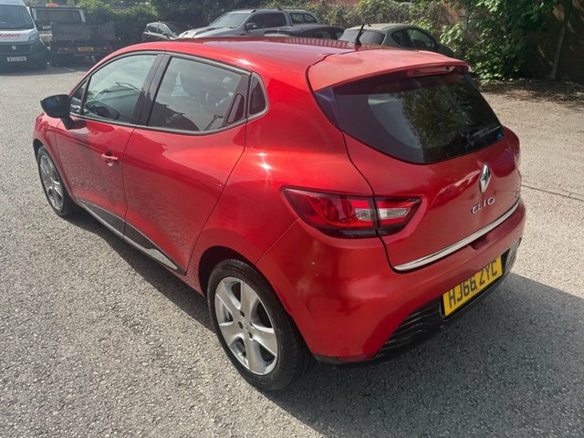 Renault Clio Hatchback HJ66ZYC Red #3