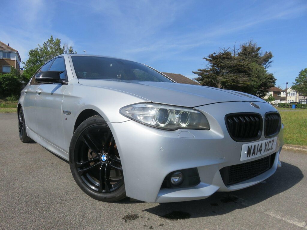 BMW 5 Series 2.0 520D M Sport Euro 6 Ss Silver