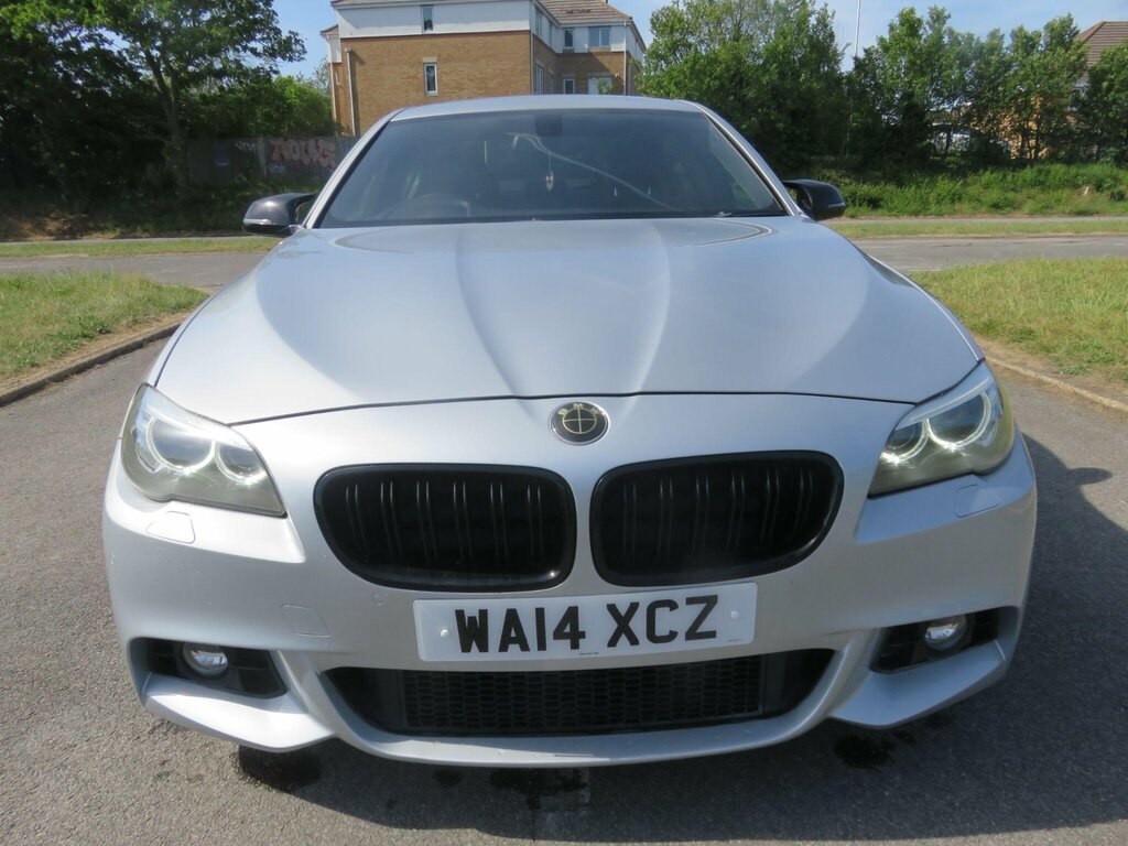 BMW 5 Series 2.0 520D M Sport Euro 6 Ss WA14XCZ Silver #6