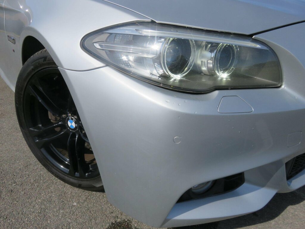 BMW 5 Series 2.0 520D M Sport Euro 6 Ss WA14XCZ Silver #4