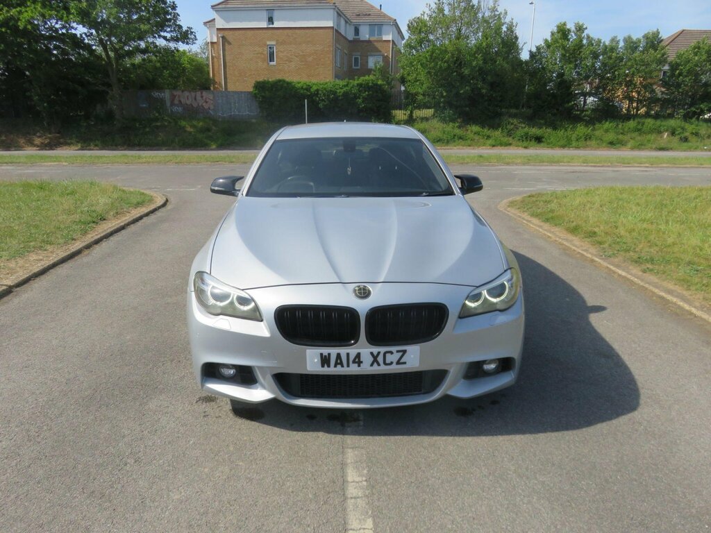 BMW 5 Series 2.0 520D M Sport Euro 6 Ss WA14XCZ Silver #5