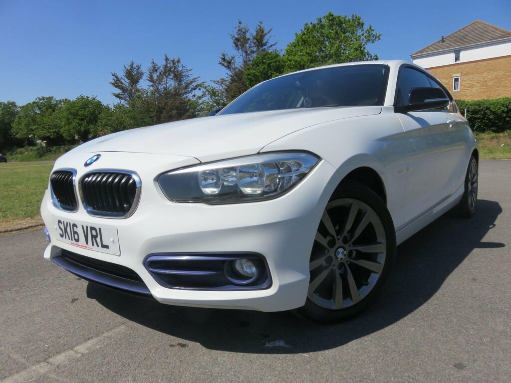 BMW 1 Series 1.5 118I Sport Euro 6 Ss SK16VRL White #2