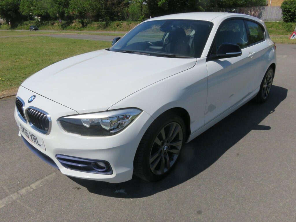 BMW 1 Series 1.5 118I Sport Euro 6 Ss SK16VRL White #3