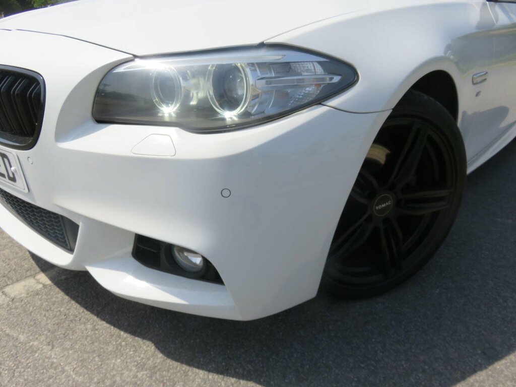 BMW 5 Series 2.0 520D M Sport Touring Euro 6 Ss YS65YED White #4