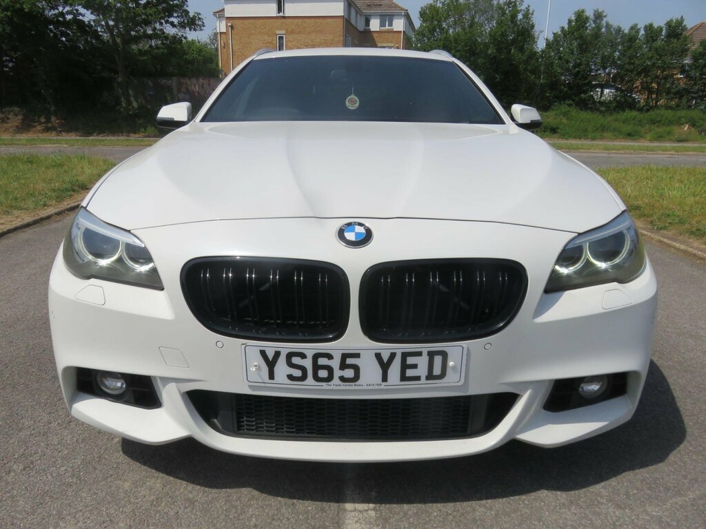 BMW 5 Series 2.0 520D M Sport Touring Euro 6 Ss YS65YED White #6