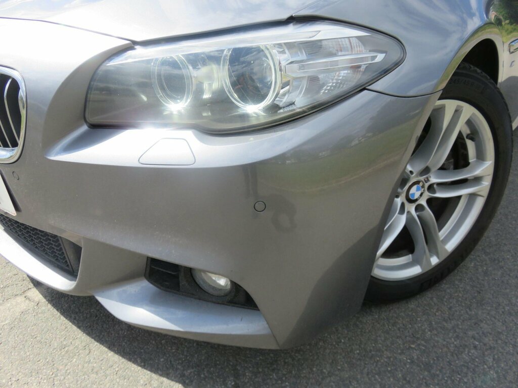 BMW 5 Series 2.0 520D M Sport Euro 6 Ss YG65HXY Grey #4