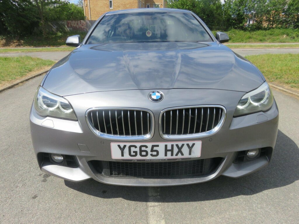 BMW 5 Series 2.0 520D M Sport Euro 6 Ss YG65HXY Grey #6