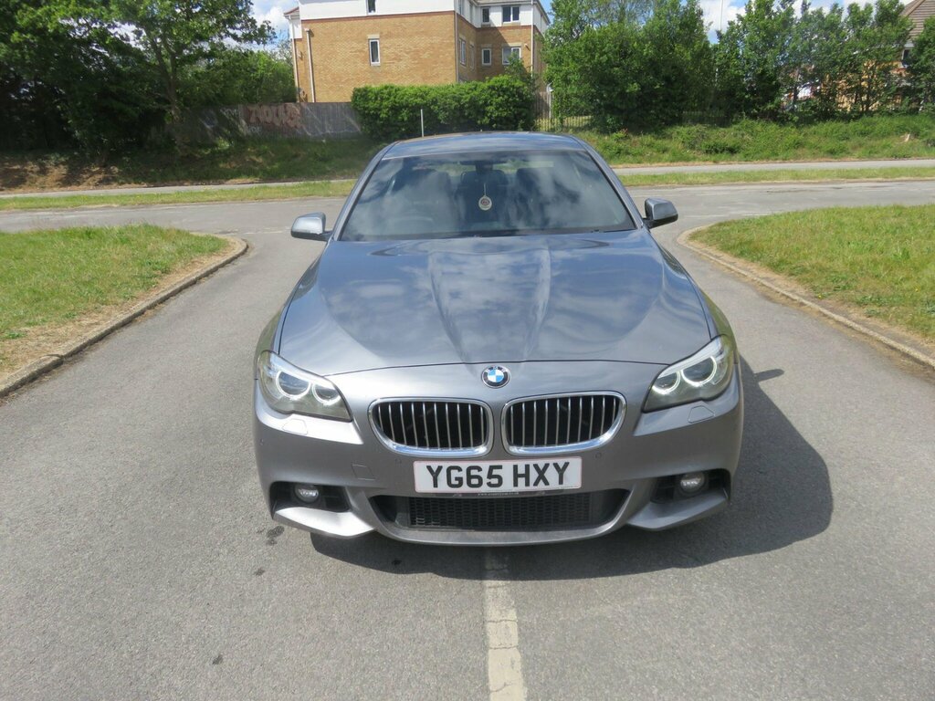 BMW 5 Series 2.0 520D M Sport Euro 6 Ss YG65HXY Grey #5