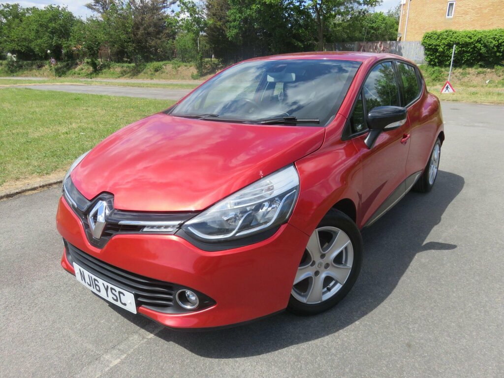 Renault Clio 1.2 16V Dynamique Nav Euro 6 Red