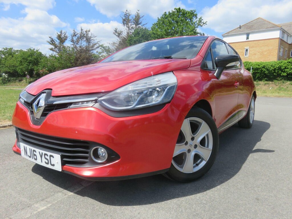 Renault Clio 1.2 16V Dynamique Nav Euro 6 NJ16YSC Red #2