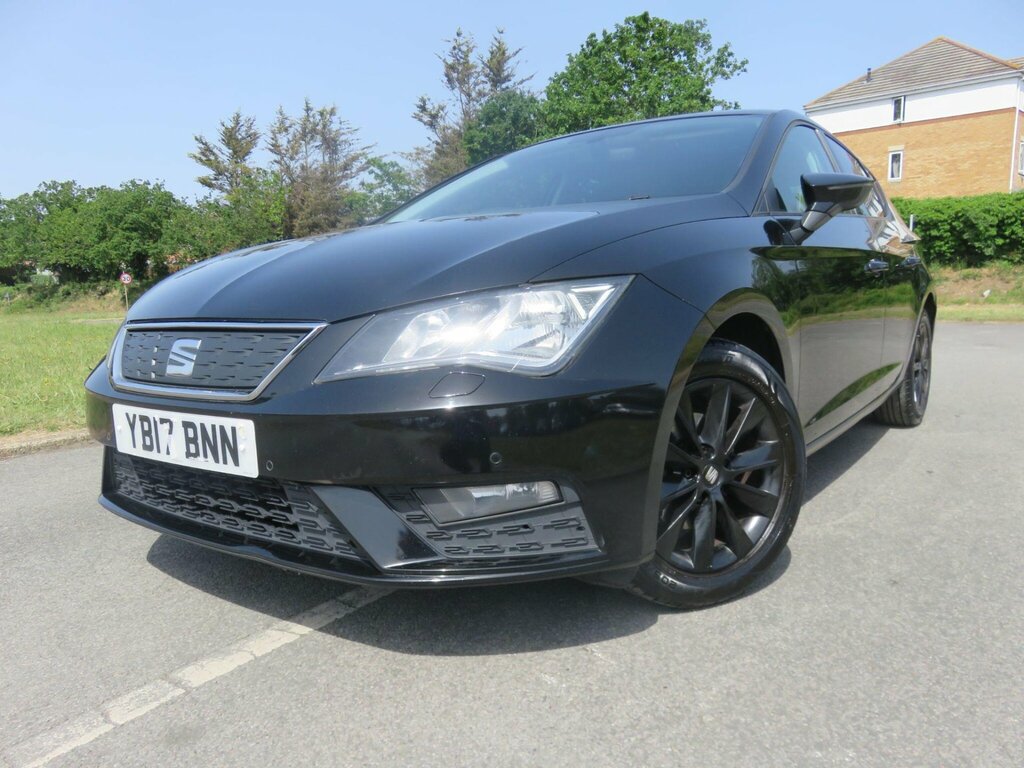 Seat Leon 1.0 Tsi Ecomotive Se Technology Euro 6 Ss YB17BNN Black #2