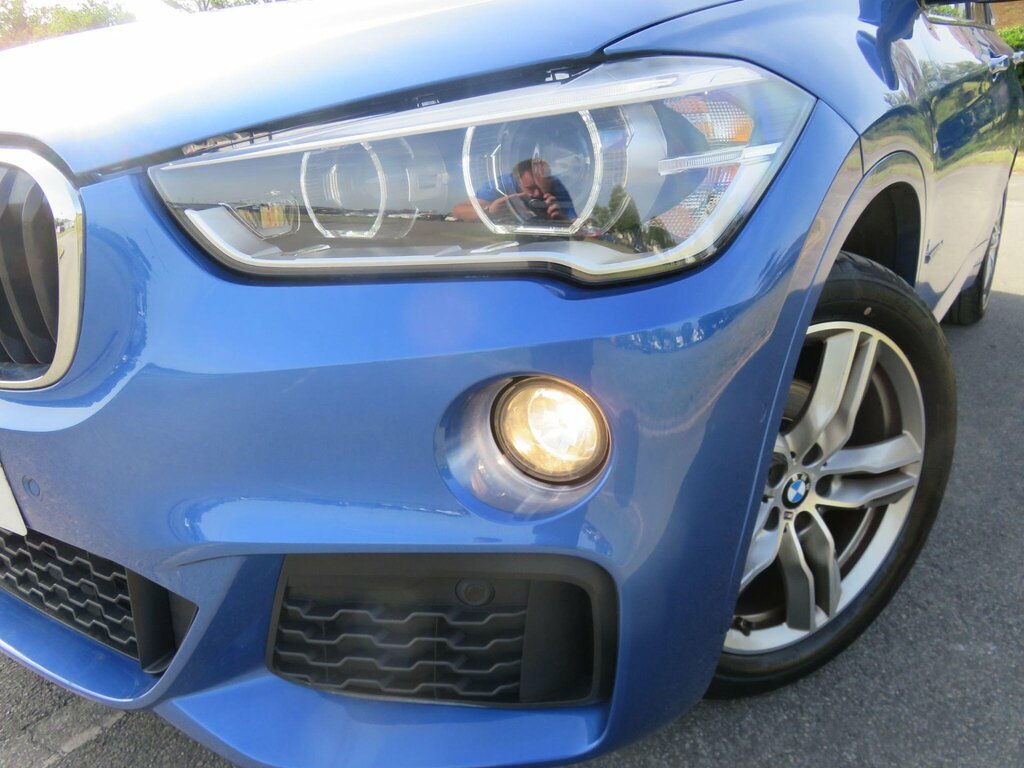 BMW X1 2.0 18D M Sport Xdrive Euro 6 Ss DY16YLE Blue #4