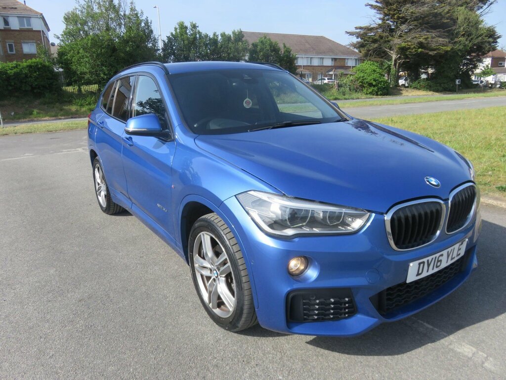 BMW X1 2.0 18D M Sport Xdrive Euro 6 Ss DY16YLE Blue #3