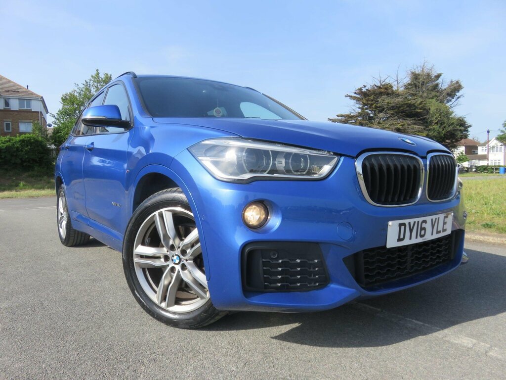 BMW X1 2.0 18D M Sport Xdrive Euro 6 Ss DY16YLE Blue #2
