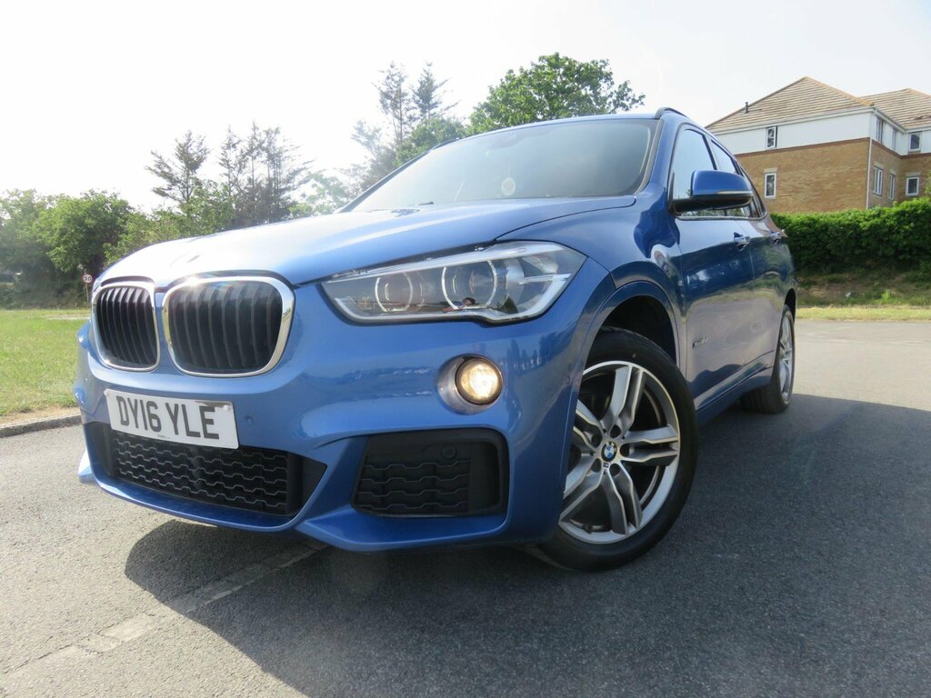 BMW X1 2.0 18D M Sport Xdrive Euro 6 Ss DY16YLE Blue #2