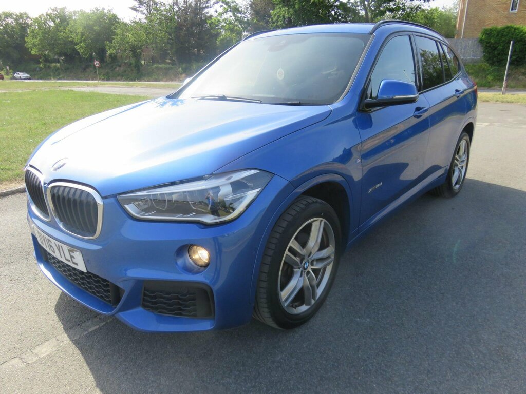 BMW X1 2.0 18D M Sport Xdrive Euro 6 Ss DY16YLE Blue #3