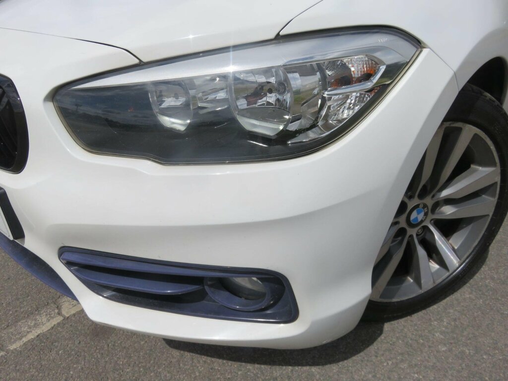 BMW 1 Series 1.5 116D Sport Euro 6 Ss NV16RNX White #4
