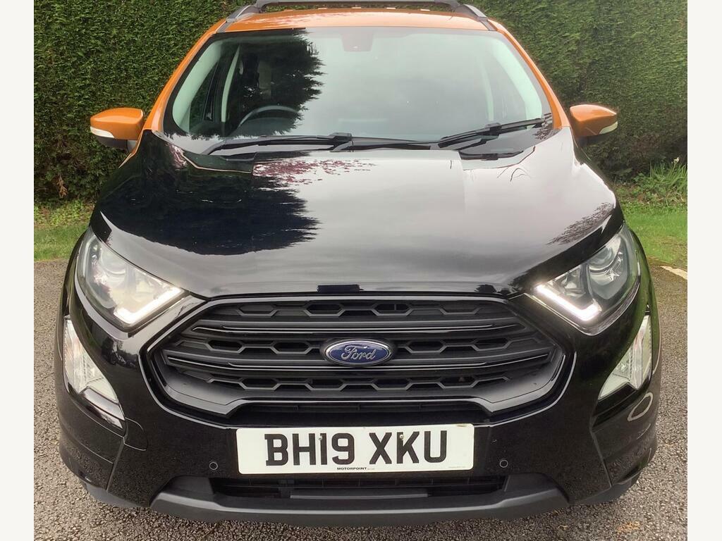 Ford Ecosport 1.5 Ecoblue St-line Awd Euro 6 S S BH19XKU Black #2