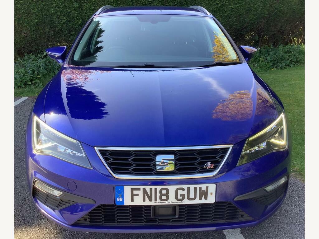 Seat Leon 2.0 Tdi Fr Technology St Euro 6 S S FN18GUW Blue #2
