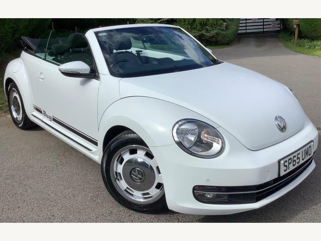 Volkswagen Beetle 1.2 Tsi Bluemotion Tech Design Cabriolet Euro 6 S White