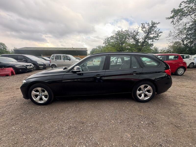 BMW 3 Series 2.0 320D Ed Efficientdynamics Touring Euro 5 Ss LF63YLK Black #5