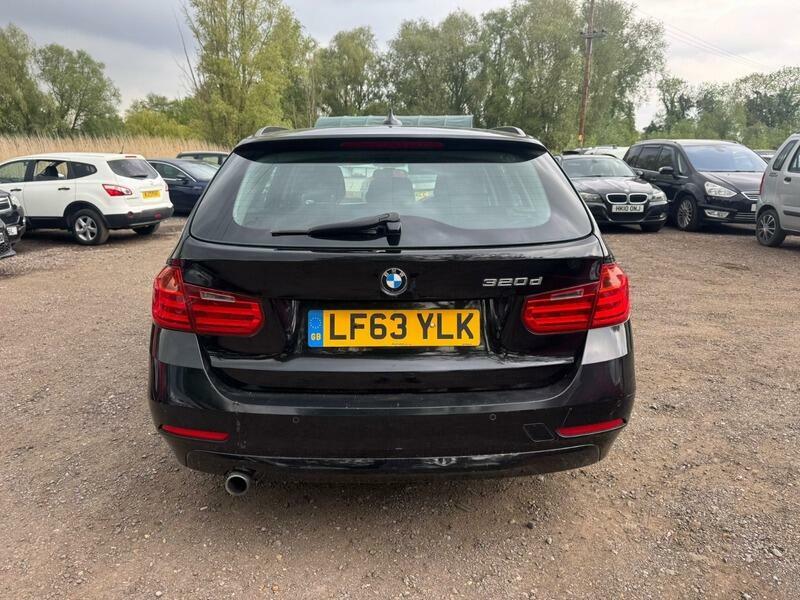 BMW 3 Series 2.0 320D Ed Efficientdynamics Touring Euro 5 Ss LF63YLK Black #6