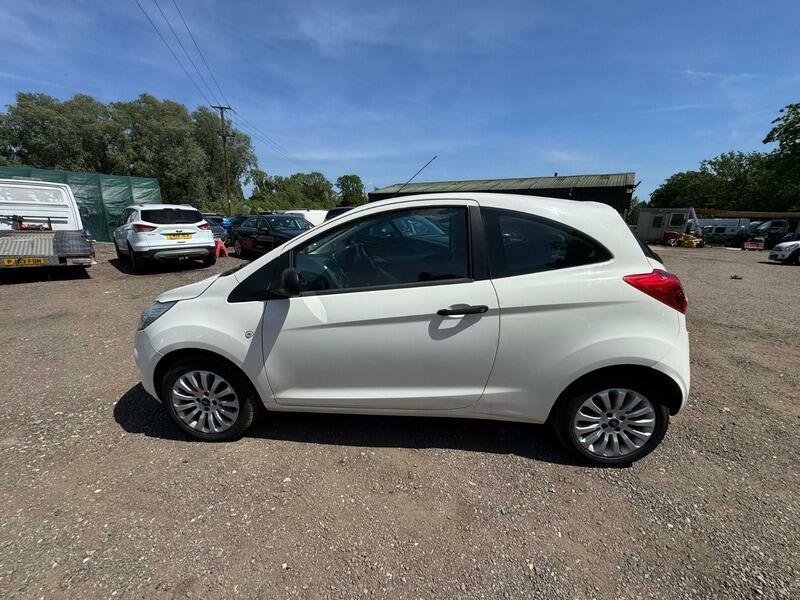 Ford KA 1.2 Studio Euro 5 ML61FKD White #4