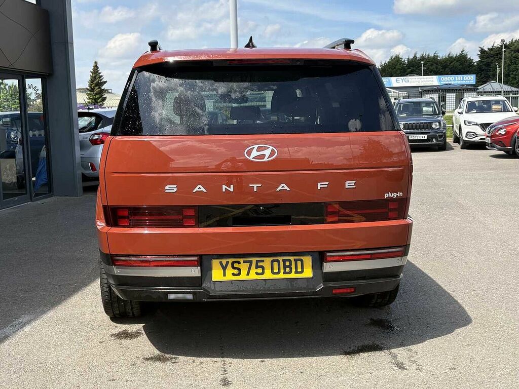 Hyundai Santa Fe Ultimate Plug-in Hybrid 1.6 T-gdi Phev 4Wd 253Ps YS75OBD Orange #6