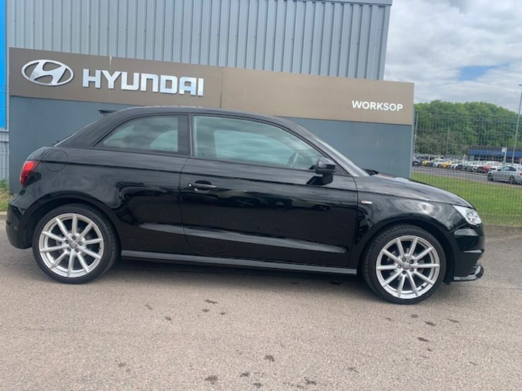 Audi A1 1.0 Tfsi S Line Nav KP68YCT Black #3