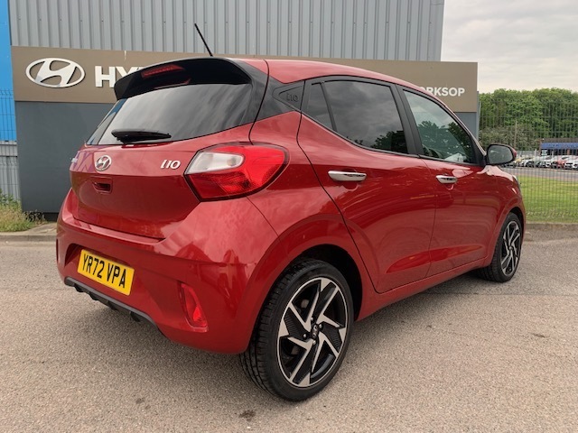 Hyundai I10 1.0 Mpi Premium YR72VPA Red #5
