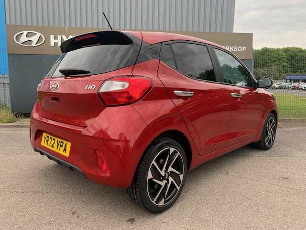 Hyundai I10 1.0 Mpi Premium YR72VPA Red #6