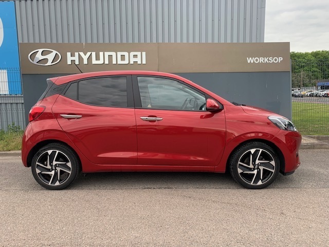 Hyundai I10 1.0 Mpi Premium YR72VPA Red #4